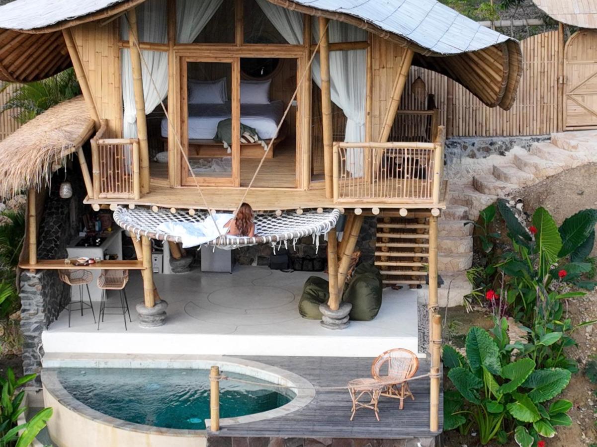 Kalma Bamboo Eco Lodge Kuta  Εξωτερικό φωτογραφία