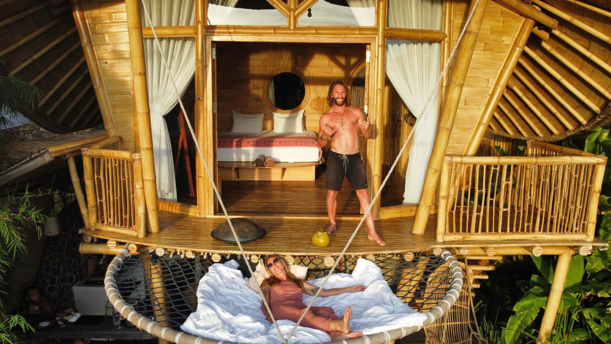 Kalma Bamboo Eco Lodge Kuta  Εξωτερικό φωτογραφία